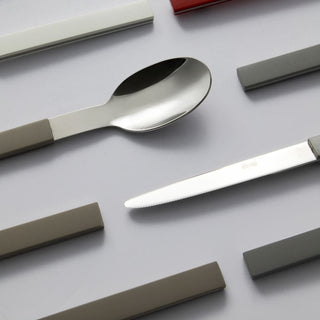 ab+ by Abert Line set 16 pcs cutlery grey - Buy now on ShopDecor - Discover the best products by AB+ design