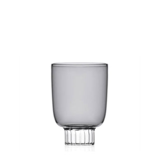 Ichendorf Liberta smoke water stemmed glass by Margherita Rui - Buy now on ShopDecor - Discover the best products by ICHENDORF design