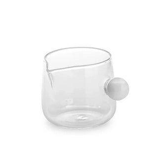 Zafferano Bilia glass creamer Zafferano White - Buy now on ShopDecor - Discover the best products by ZAFFERANO design