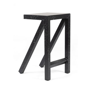 Magis Bureaurama medium stool h. 62 cm. Magis Black splattered white - Buy now on ShopDecor - Discover the best products by MAGIS design