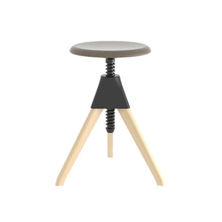 Magis The Wild Bunch Jerry stool in beech Magis Natural beech/Black - Buy now on ShopDecor - Discover the best products by MAGIS design