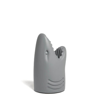 Qeeboo Killer umbrella stand in the shape of a shark Qeeboo Dark grey - Buy now on ShopDecor - Discover the best products by QEEBOO design