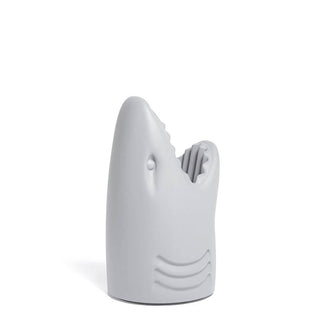 Qeeboo Killer umbrella stand in the shape of a shark Qeeboo Grey - Buy now on ShopDecor - Discover the best products by QEEBOO design