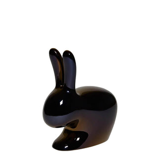 Qeeboo Rabbit Chair Metal Finish in the shape of a rabbit - Buy now on ShopDecor - Discover the best products by QEEBOO design