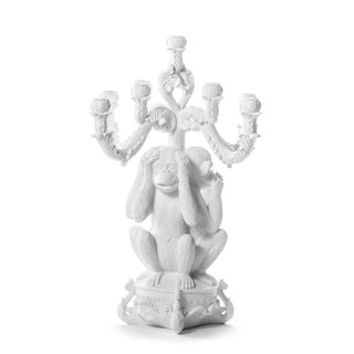 Seletti Giant Burlesque Monkeys 9-arm candelabra - Buy now on ShopDecor - Discover the best products by SELETTI design