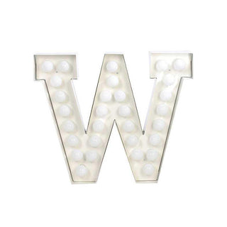 Seletti Vegaz Letter W white - Buy now on ShopDecor - Discover the best products by SELETTI design