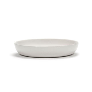 Serax Feast soup plate diam. 22 cm. white swirl - stripes red - Buy now on ShopDecor - Discover the best products by SERAX design