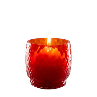 Venini Faville 100.72 candle holder red diam. 10 cm. - Buy now on ShopDecor - Discover the best products by VENINI design